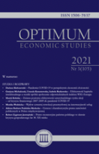 Change in the efficiency level of the us stock mark
et – from the 2007-2009 financial crisis to the COVID-19
pandemic Cover Image