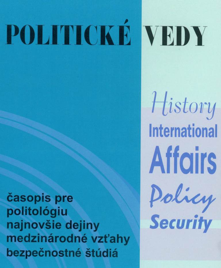 Territorial Prioritization of Czech Military Diplomacy 
in 1992-2018 Cover Image