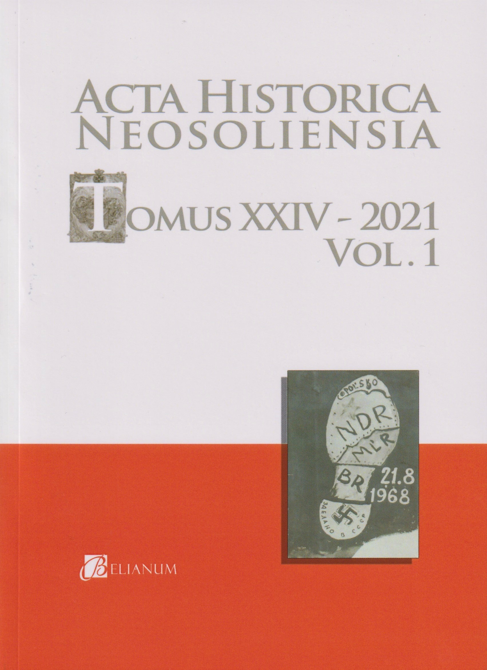 The urban political elite in Nitra in the 1930s and 1940s. On the issue of personnel changes with emphasis on the position of Mayor František Mojto Cover Image