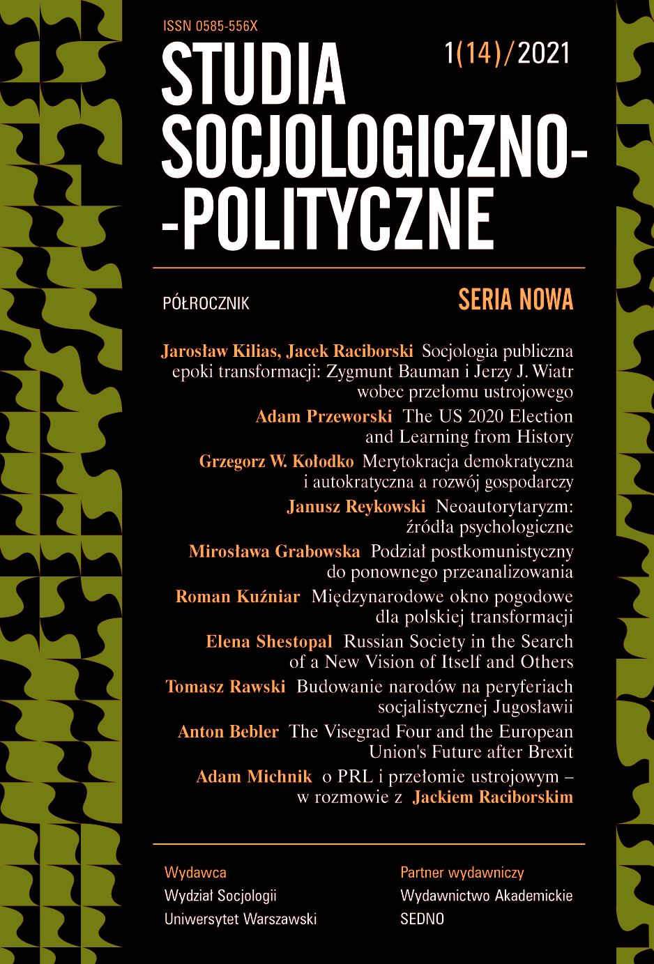 Podział postkomunistyczny do ponownego przeanalizowania. Teoria – historia – struktura społeczna