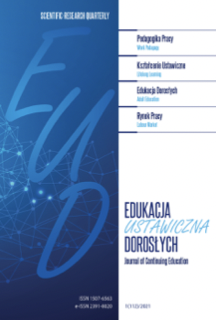 Work-based learning as a shift towards improved labour
market skills in VET in Latvia