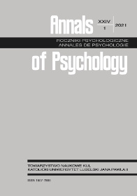 Psychological Predictors of Sense of Quality of Life in a Group of Actors Cover Image