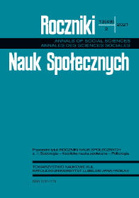 Motives for Starting a Family and Raising Children in the Opinion of the Residents of the Podkarpackie and Małopolskie Voivodships Cover Image