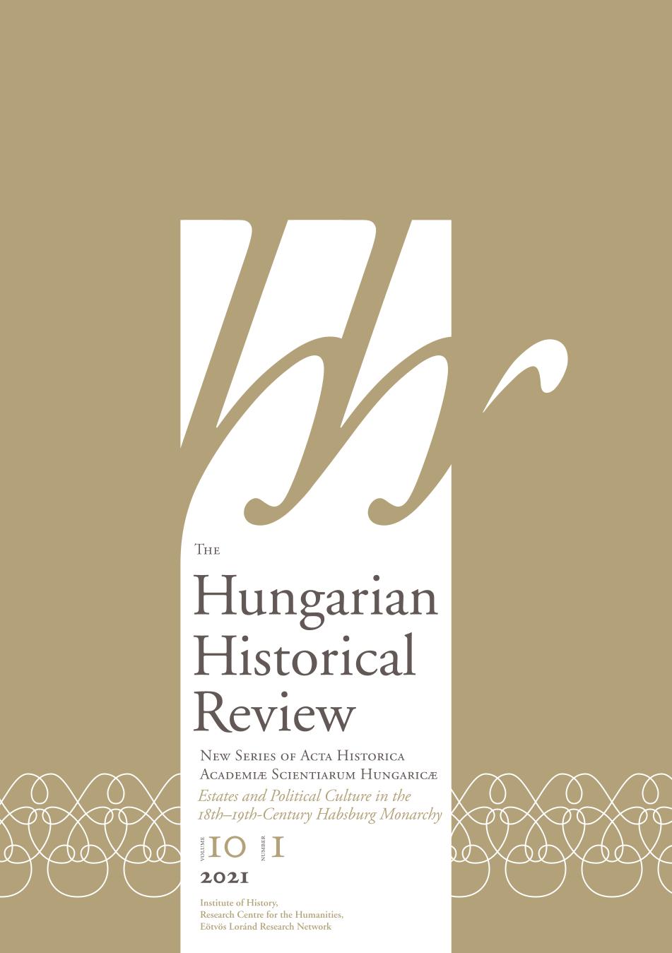 With or without Estates? Governorship in Hungary in the Eighteenth Century Cover Image