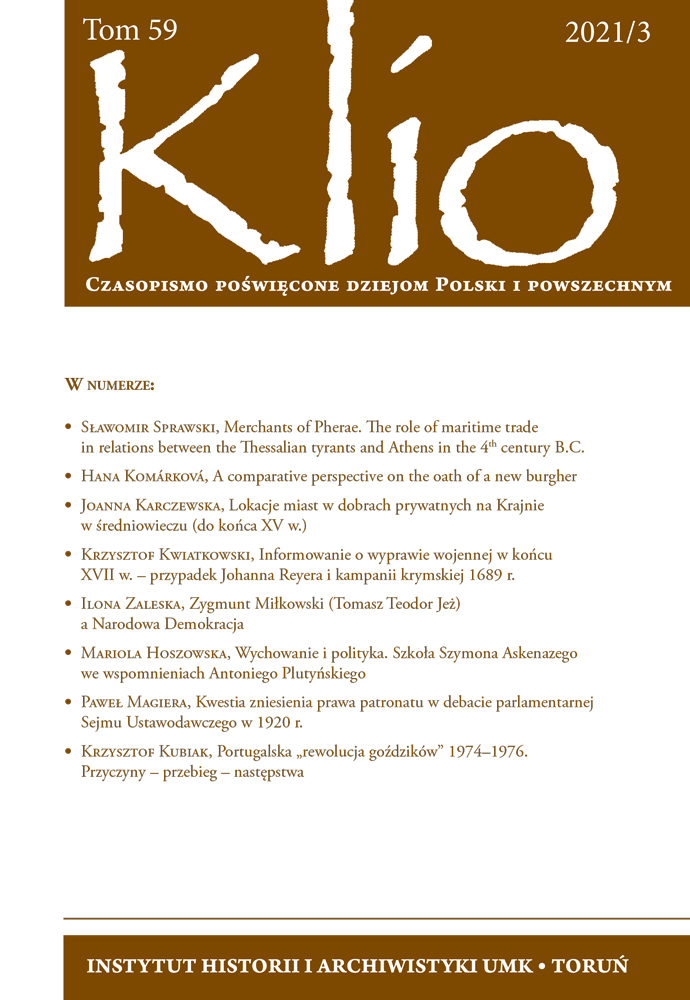 T. Graff, Najstarsze Bractwo Różańcowe  w Wadowicach 1616–1822,  series: „Historia, Hereditas, Ecclesia”, vol. 8,  ed. A. Bruździński, Księgarnia Akademicka,  Kraków 2020, pp. 240 Cover Image