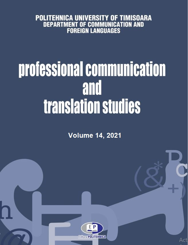 THE IMAGE OF AN EDUCATIONAL INSTITUTION – WEST UNIVERSITY OF TIMISOARA Cover Image