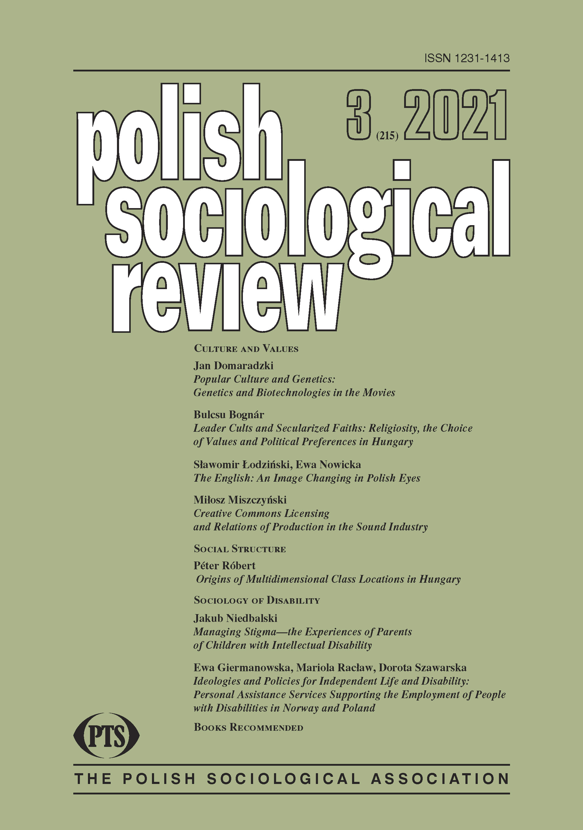 Leader Cults and Secularized Faiths:
Religiosity, the Choice of Values and Political Preferences in Hungary Cover Image