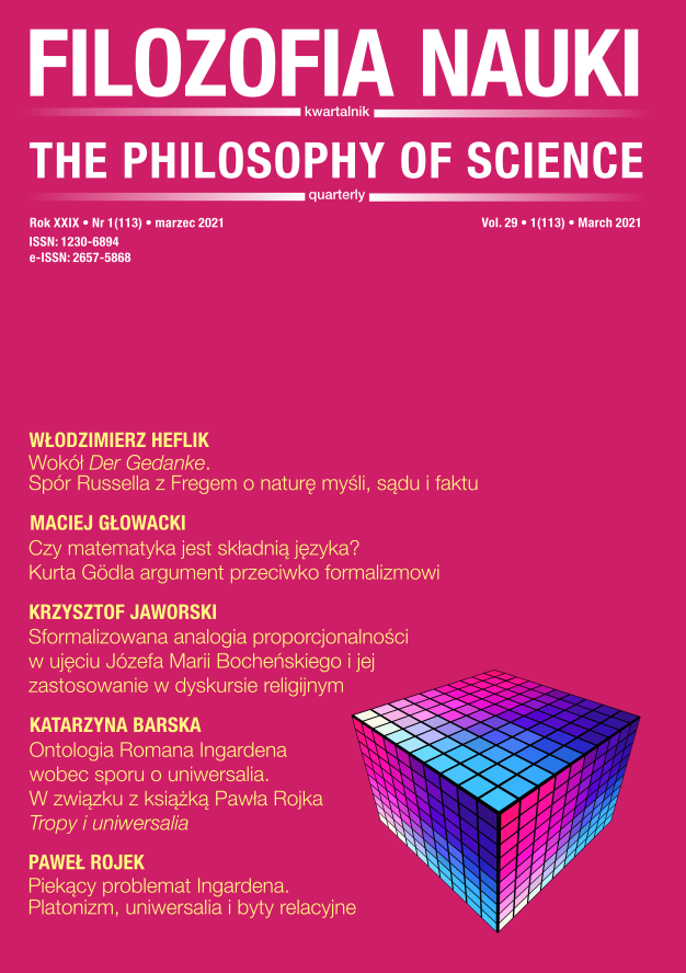 Is Mathematics Syntax of Language? Kurt Gödel’s Argument against Formalism Cover Image