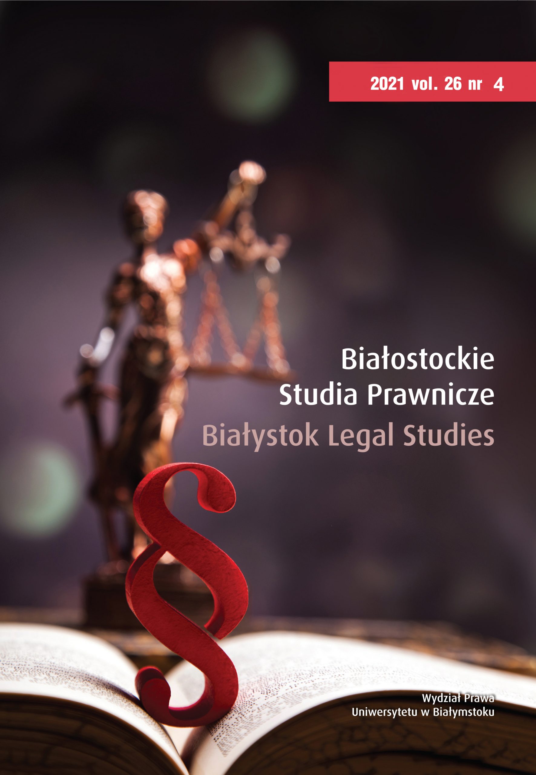 Proceedings in Tax Matters Before the Supreme Administrative Court during the COVID-19 Pandemic (2020 – July 2021) Cover Image