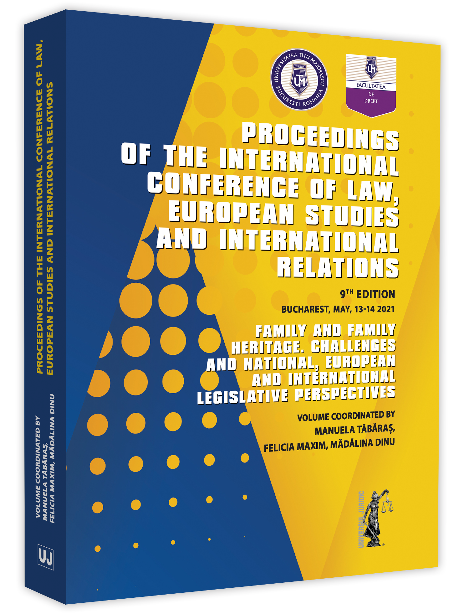 DOMESTIC VIOLENCE AGAINST WOMEN. PANDEMIC FIGURES AND ROMANIAN LEGISLATIVE MEASURES Cover Image