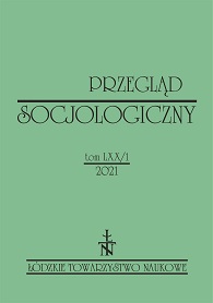 In memoriam: Professor Włodzimierz Wesołowski (1929-2020) Cover Image