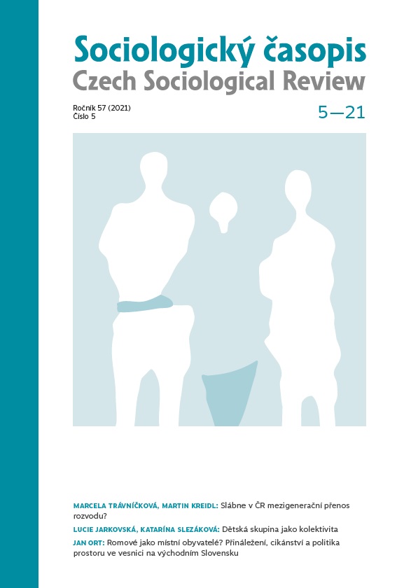 Andrej Belák: Levels of Conditions for Health and Health Needs in Excluded Roma Settlements in Slovakia Cover Image