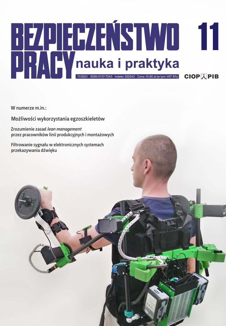 Possibilities of the use of exoskeletons to support employees’ strength-dependent activities, virtual training or rehabilitation Cover Image