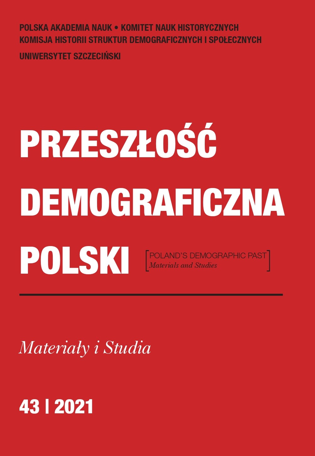 Urbanization Processes in the Krakow Voivodeship in the 16th–18th Centuries. New Research Opportunities Cover Image