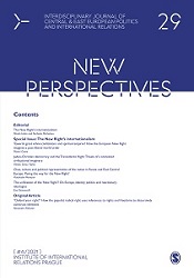 Class, culture and political representation of the native in Russia and East Central Europe: Paving the way for the New Right?