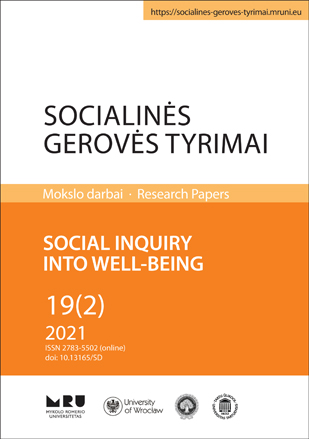 CHANGES IN THE CONTENT OF SOCIAL WORK WHEN PROVIDING SERVICES TO CHILDREN WITH INTELLECTUAL AND (OR) MENTAL DISABILITIES IN COMMUNITY-BASED CARE HOMES FOR CHILDREN Cover Image