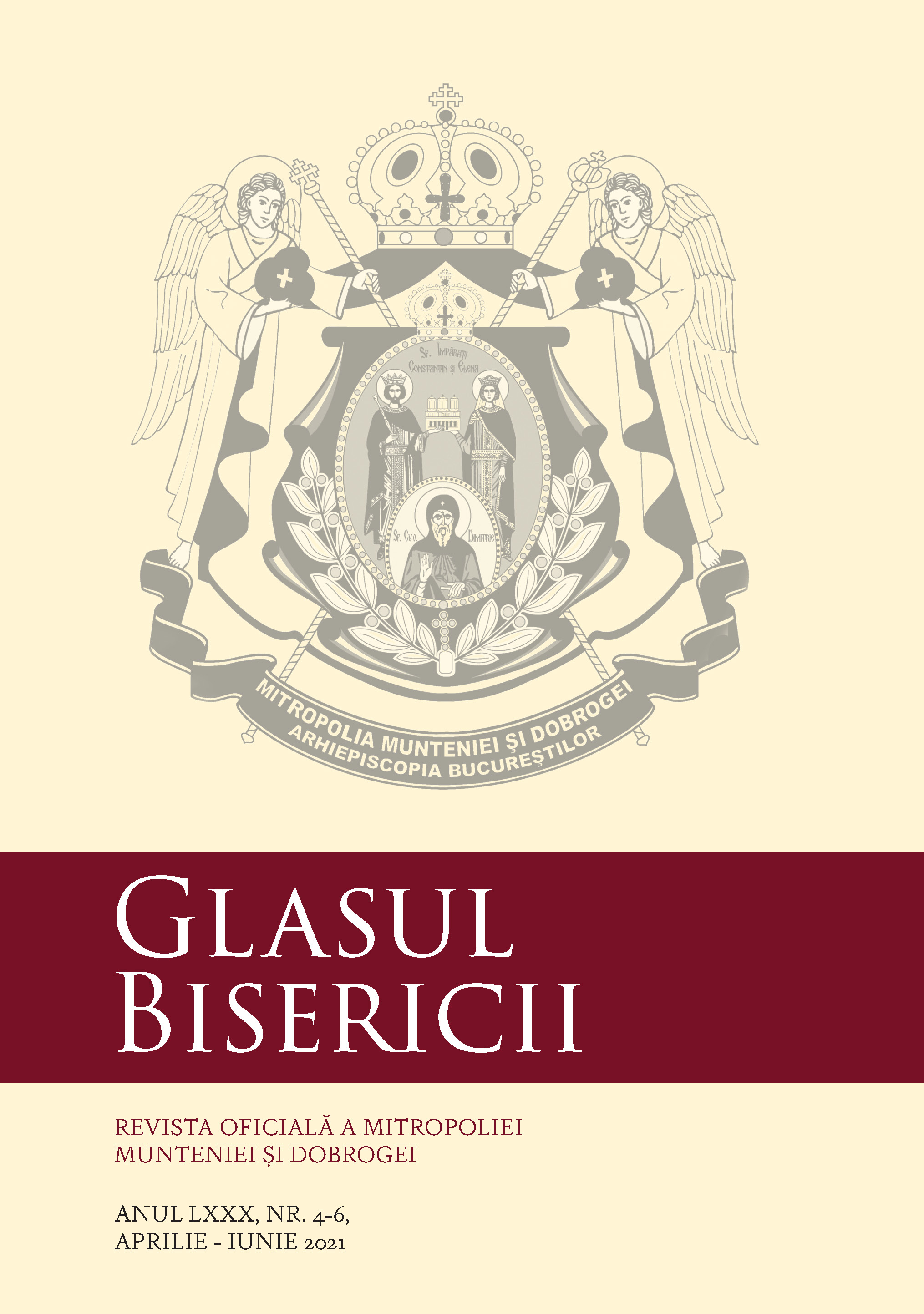 The pastoral letter of the Holy Synod of the Romanian Orthodox Church on the First Sunday of the Great Lent in the year 2021 Cover Image