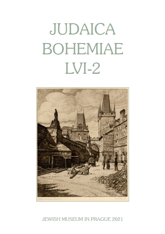 Jews in the Lesser Town of Prague during the Transition from the Middle Ages to the Early Modern Period: Houses, Period Contexts and the Malostranský Family Cover Image