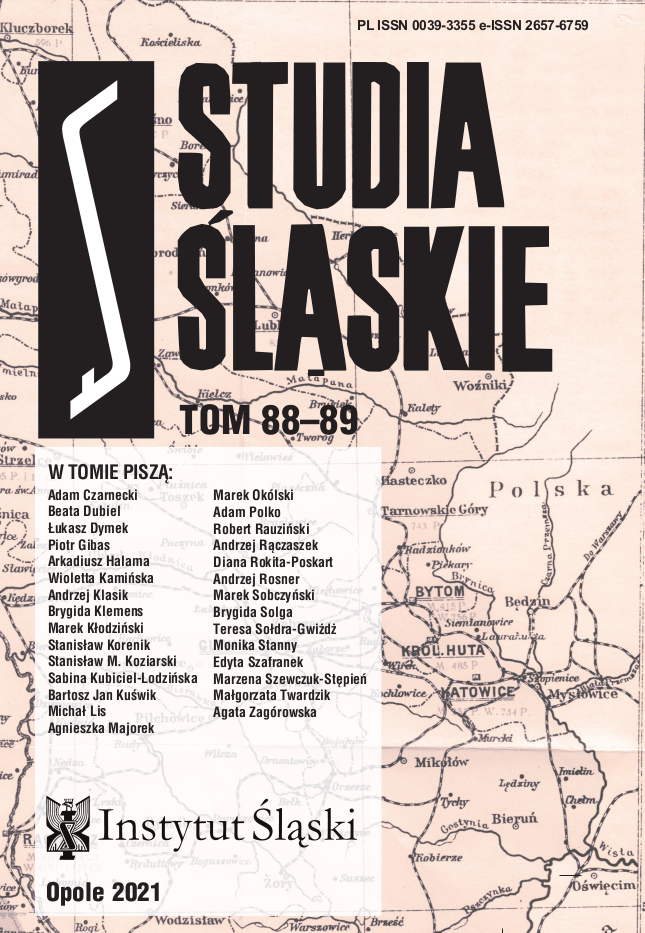 "The Silesian Uprisings’ Encyclopaedia": Its Updating as Silesian Institute’s Urgent Task Cover Image