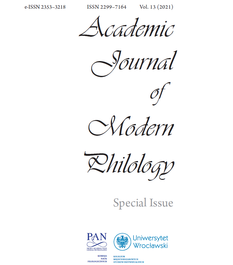 Semantic Function of Terms of the Humanities Sciences:  An Outline of Issues Cover Image