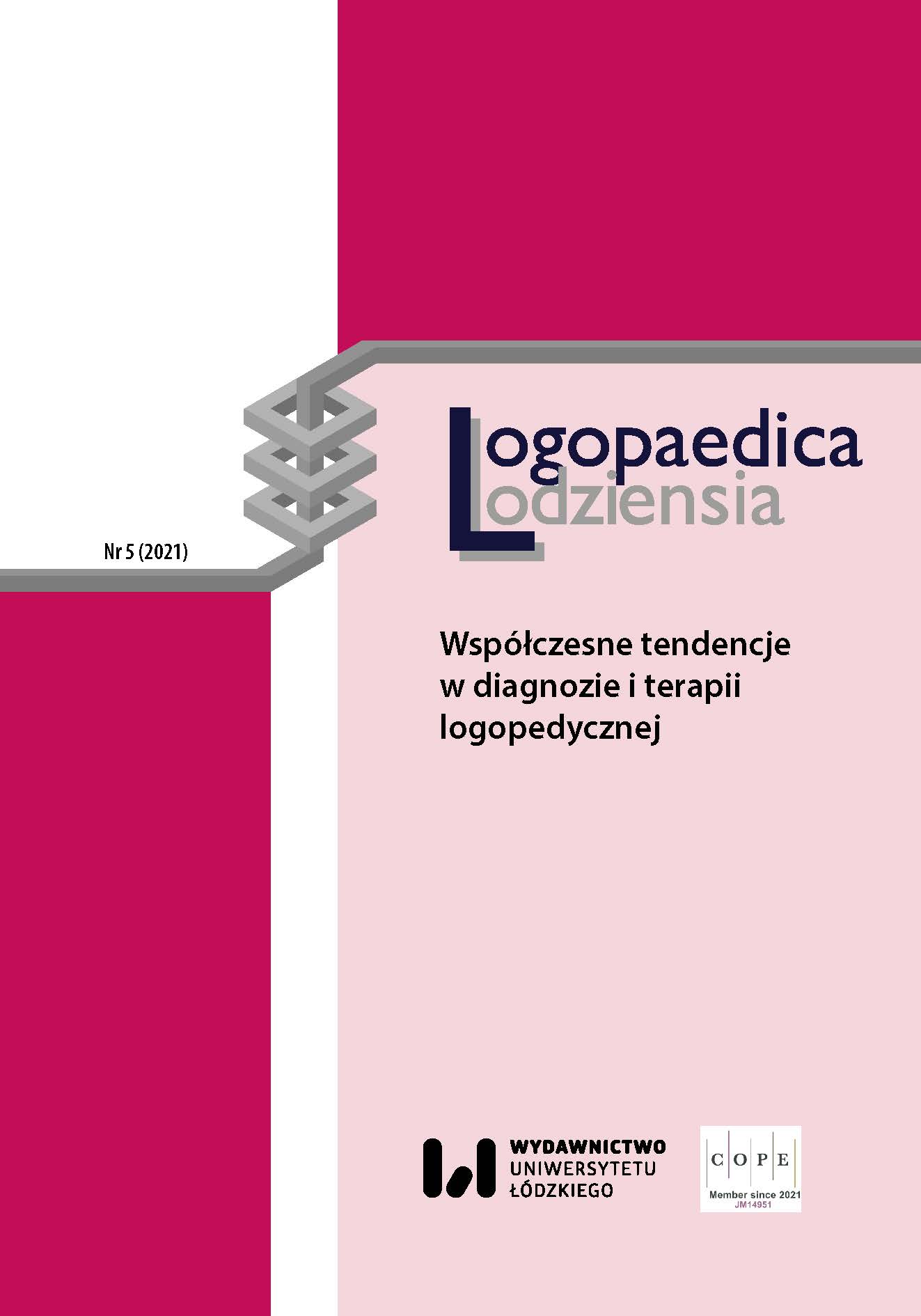 "Afazja dziecięca, niedokształcenie mowy o typie afazji, alalia i alalia prolongata oraz SLI/DLD – w kręgu badań i terminologii", Łódź, 22 maja 2021 roku (sprawozdanie z konferencji naukowej)