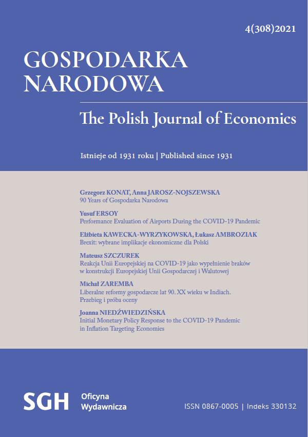 90 Years of Gospodarka Narodowa Cover Image