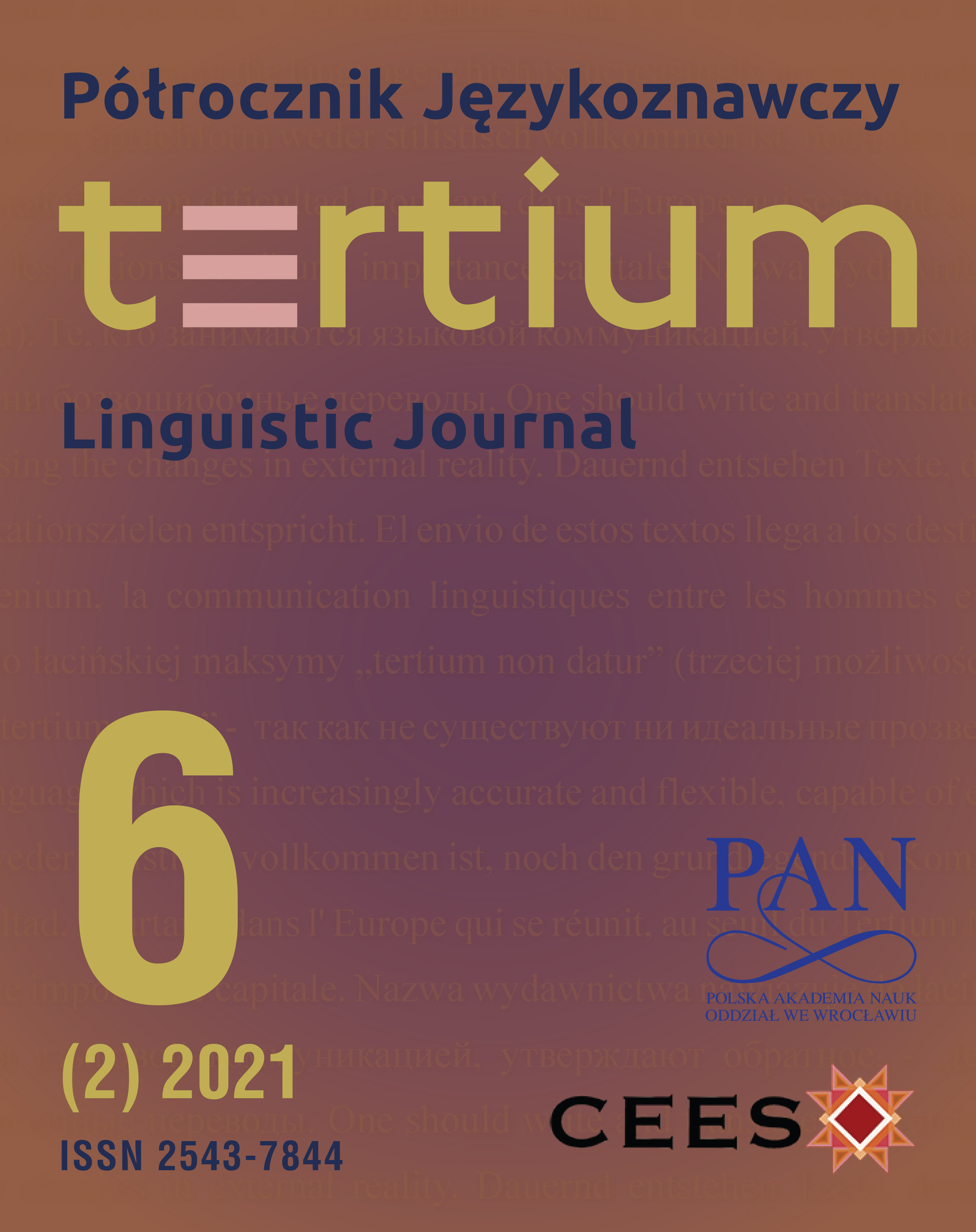 On the Naive Love of Language: Cover Image