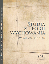 Outline of the pedagogy of working on error. Book review: Iwona Kopaczyńska (2020). Pedagogiczna kategoria błędu. Teoretyczne konteksty – praktyczne inspiracje dla edukacji wczesnoszkolnej. Kraków: Oficyna Wydawnicza „Impuls”, 229 p. (e-book) Cover Image