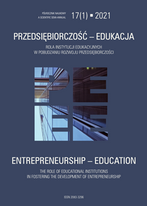 Social entrepreneurship and selected elements of the entrepreneurship ecosystem