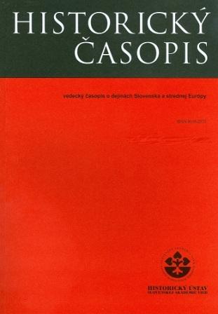 THE FORMATION OF THE ORGANIZATIONAL STRUCTURE AND ACTIVITIES OF SLOVAK PAPER AND CELLULOSE COMPANIES IN THE YEARS 1939–1945 Cover Image