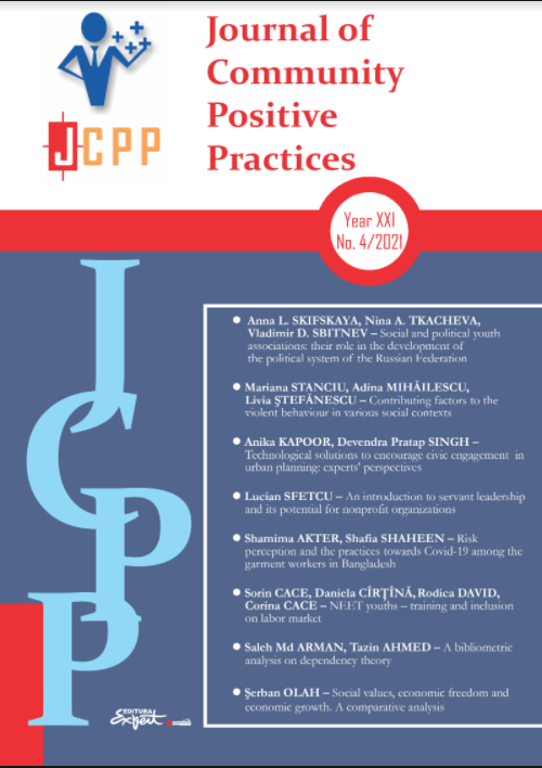 Risk perception and the practices towards covid-19 among the garment workers in Bangladesh Cover Image