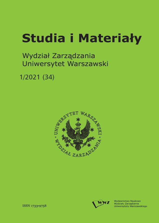 Public administration as a learning organization – a survey of PIORiN service users Cover Image