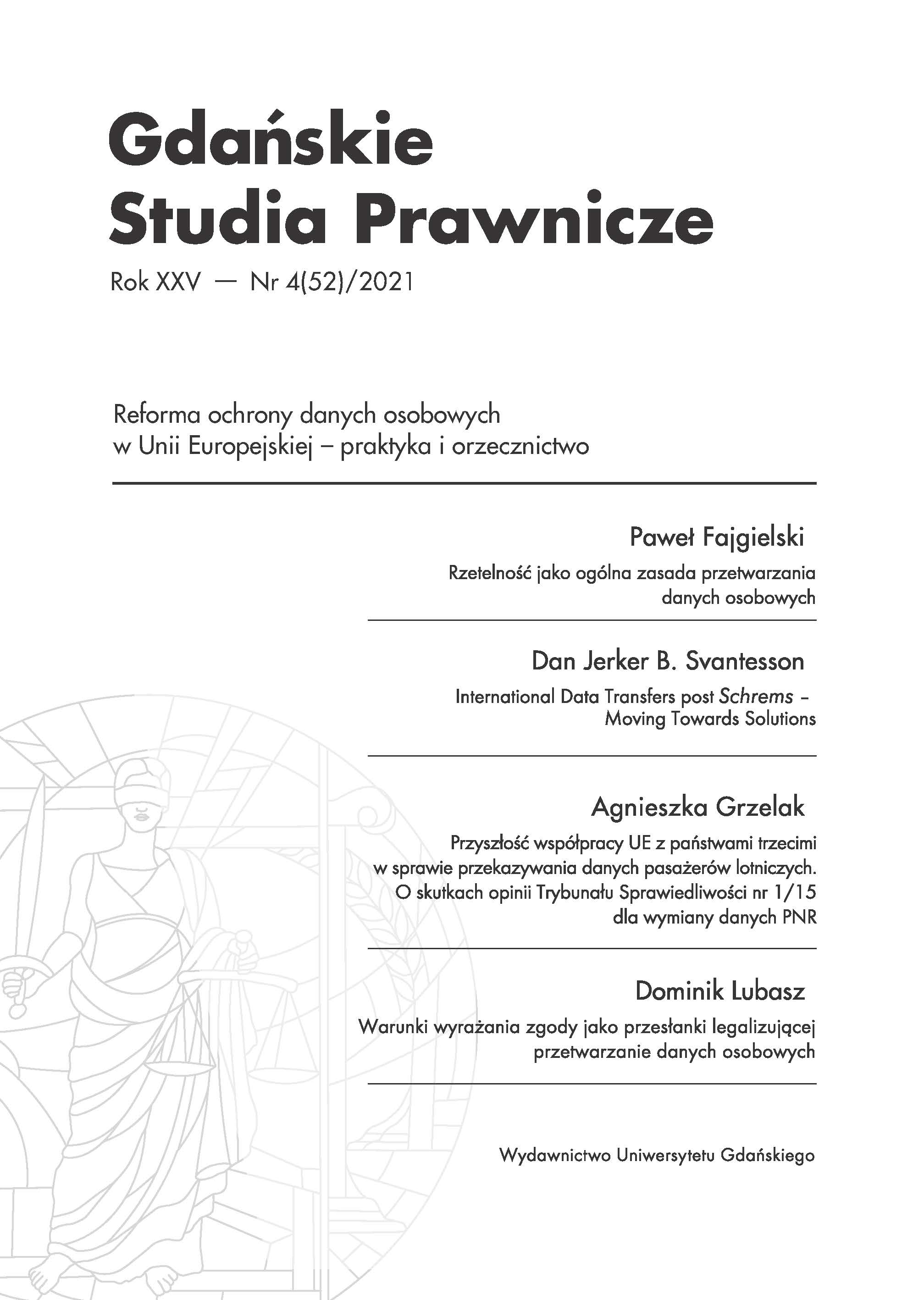 Administracyjna kara finansowa w sprawie cookies. Komentarz na kanwie postanowienia Krajowej Komisji
Informatyki i Wolności we Francji (CNIL) z dnia 7 grudnia 2020 r. w sprawie Amazon Europe Core, SAN-2020-013