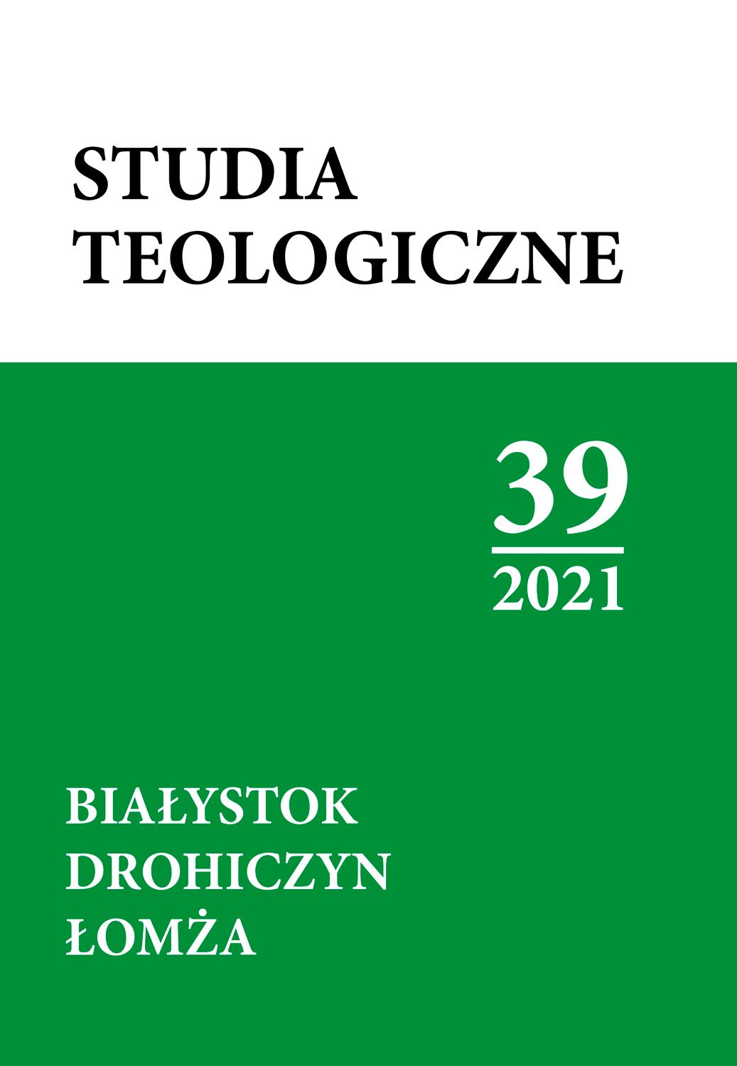The genesis of the writings of St. Faustina Kowalska and Alicja Lenczewska Cover Image