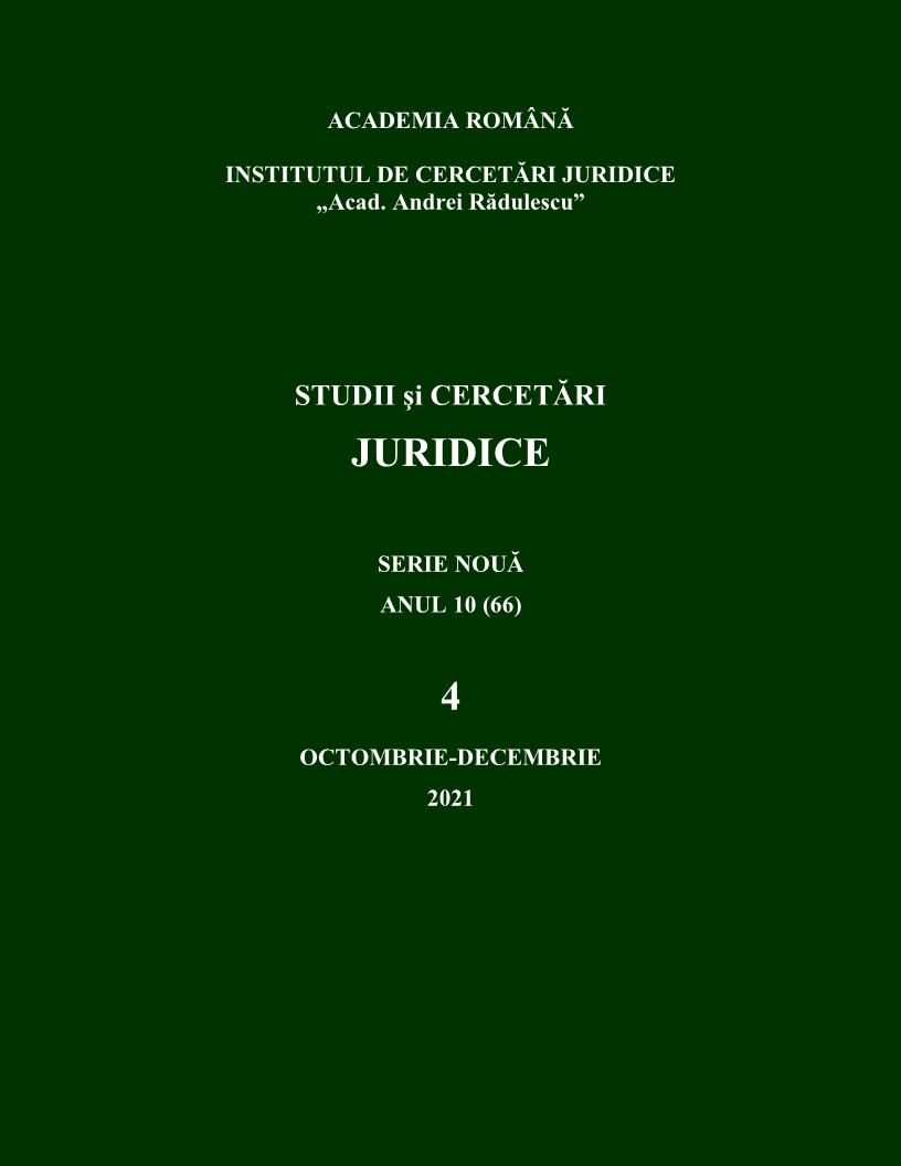 Noul cadru de acțiune juridico-instituțională europeană privind schimbarea climatică. Fundamentele dreptului ue al climei instituite prin Regulamentul (UE) 2021/1119 (Legea europeană pentru climă)