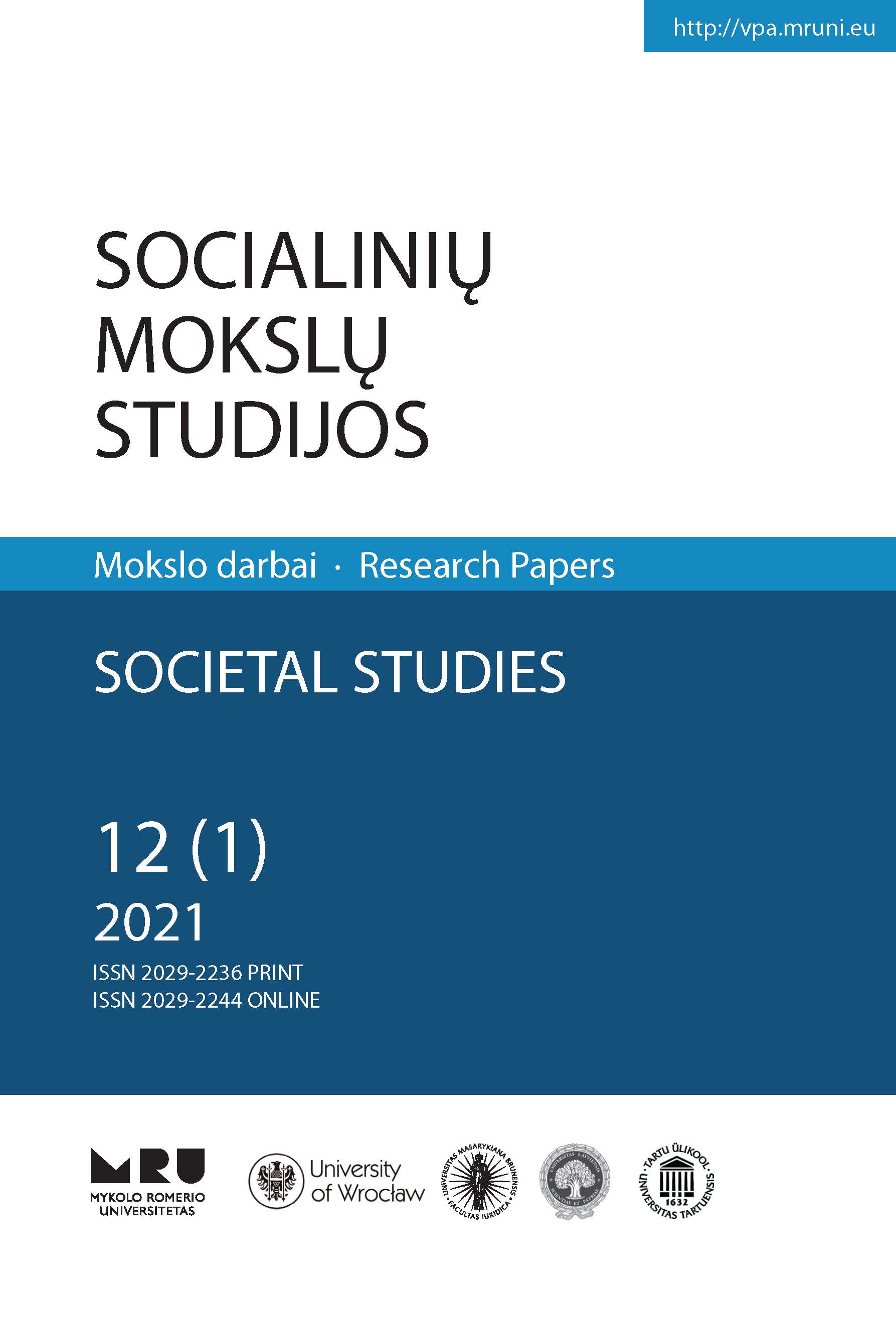 POLARISING FEATURES OF NATIONALISM: THE CASES OF INDEPENDENT LITHUANIA IN THE 1930S, 2008–2009, AND 2015 Cover Image