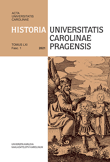 The Work of Jaroslav Bidlo and Milada Paulová in the Prague University ‘Extension’ Cover Image