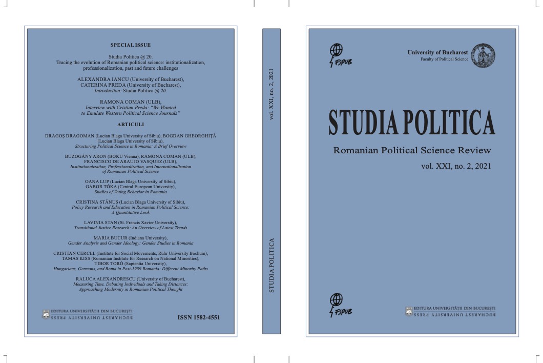 Structuring Political Science in Romania: A Brief Overview