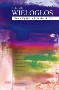 Henryk Sienkiewicz and Racial-Anthropological Criteria. On the Letters Z wystawy antropologicznej w Paryżu Cover Image