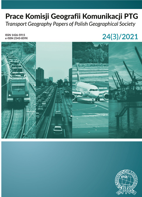 Transport accessibility of selected towns in the Middle Pomerania region including the phenomenon of the transport exclusion Cover Image