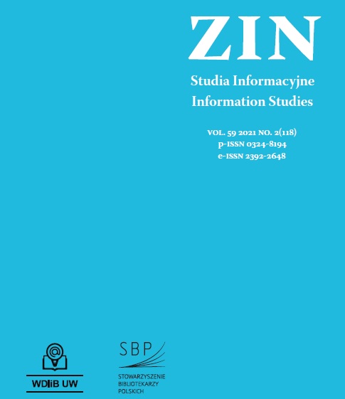 Awareness of Linked Open Data Among the Employees of Polish Libraries, Archives, and Museums Cover Image