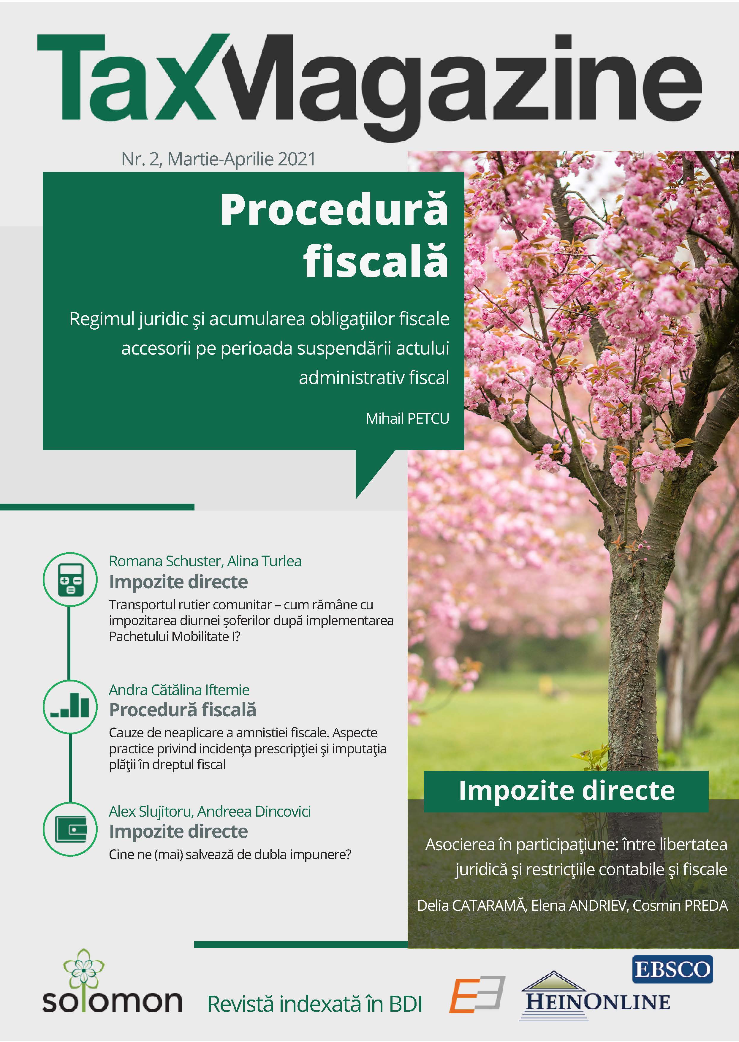 Regimul juridic și acumularea obligațiilor fiscale accesorii pe perioada suspendării actului administrativ fiscal
