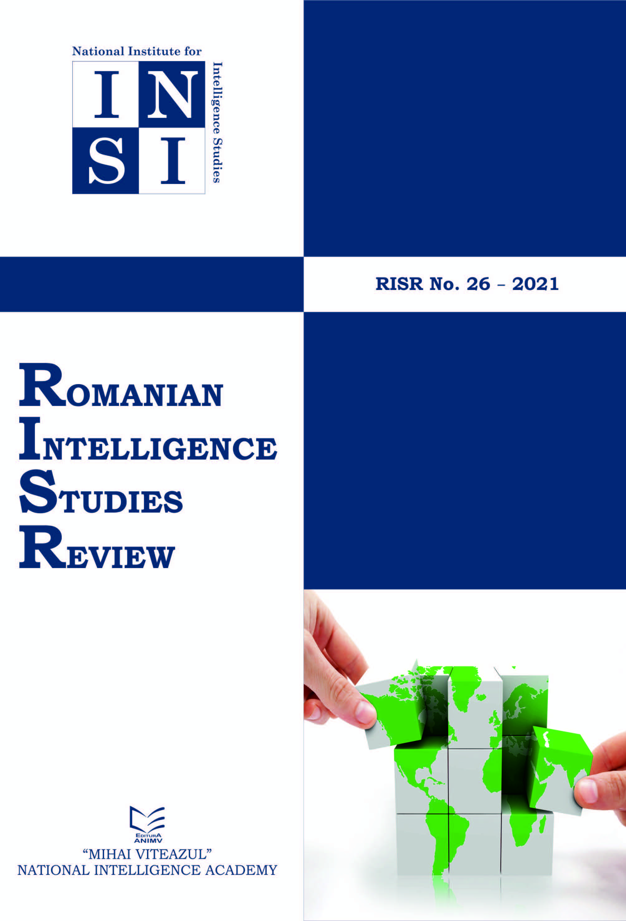 Dorin Mihai RÂNCEANU, ROMANIA PART OF THE EUROPEAN RISK ECOSYSTEM, Tritonic Publishing House, Bucharest, 2018. Cover Image