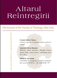 Review: Ioan Alexandru Tofan, André Scrima un ,,Gentelman creștin” portret biografic, București, Editura Humanitas, 2021, 225 p. Cover Image