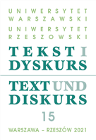 Exploring German and Italian actors' roles in COVID-19 pandemic discourses. Methodologi- cal Reflections and practical conclusions on Contrastive Discourse Linguistics Cover Image