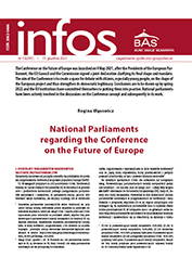 National Parliaments regarding the Conference on the Future of Europe Cover Image