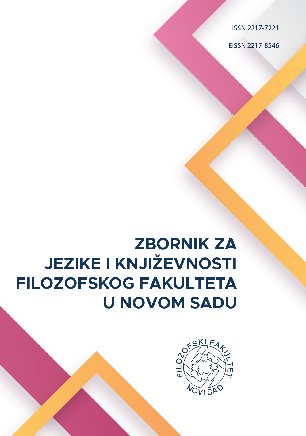 ŽANROVSKE KARAKTERISTIKE BIBLIJSKE SAGE UPROSTORU SLOVAČKE LINGVOSTILISTIKE Cover Image