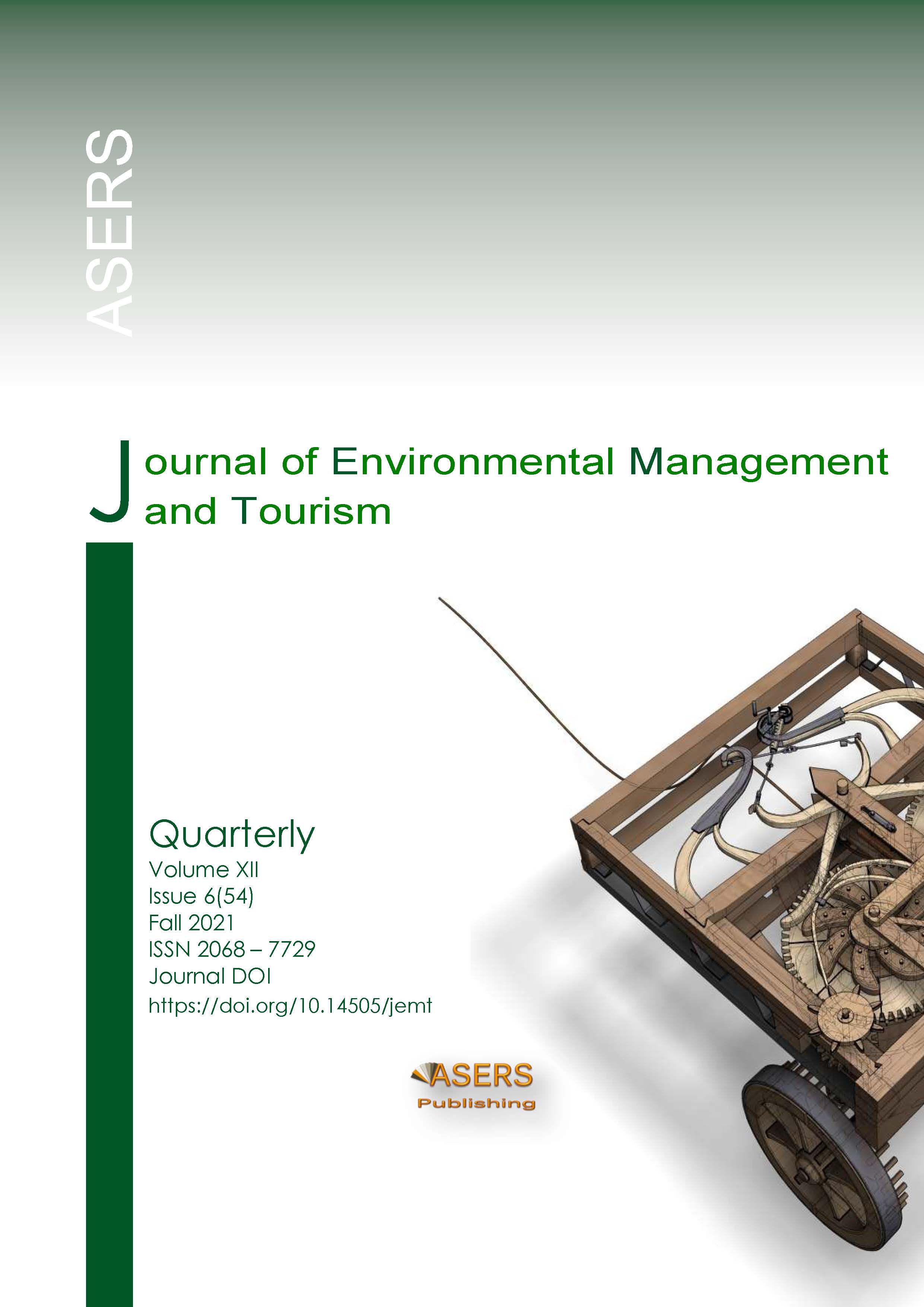 Analysis of the Development of Innovative Activities of the Tourism Industry in the Influence of Pandemic Cover Image