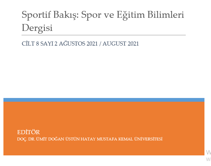 Maksimum Oksijen Kapasitesinin Belirlenmesinde Kullanılan Aralıklı Dayanıklılık Testlerinden Yo-Yo Aralıklı Toparlanma Testi (Seviye 1) ve 30-15 IFT’nin Formüllerinin Güvenilirliğinin Değerlendirilmesi