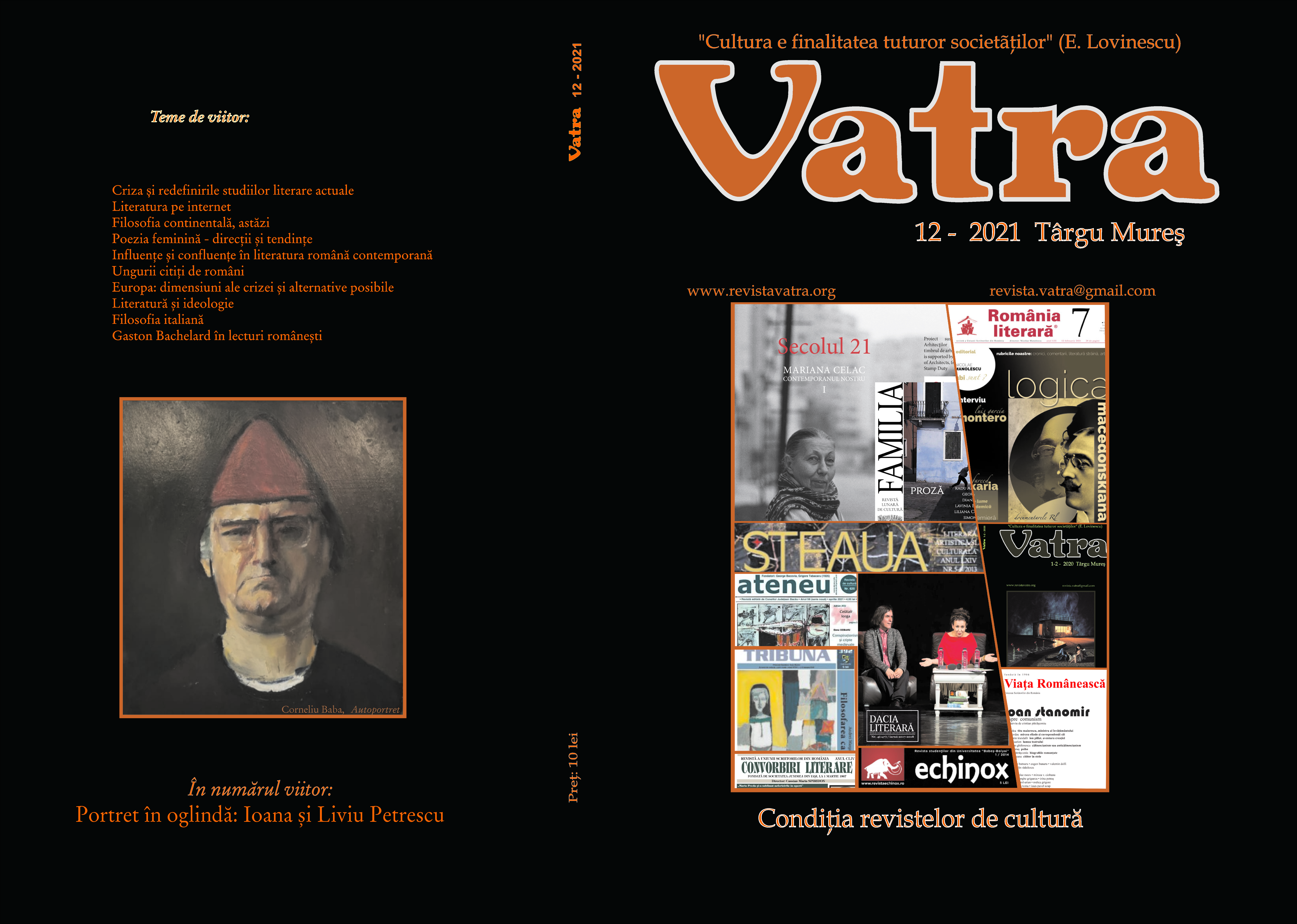 An Overview of Romanian  Cultural Magazines Cover Image